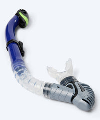 Watery snorkel for adults (from 15 years) - Leach Pro - Blue/yellow