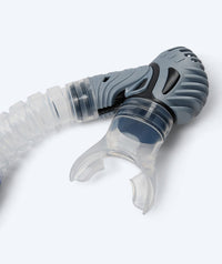 Watery snorkel for adults (from 15 years) - Leach Pro - Blue/yellow