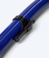 Watery snorkel for adults (from 15 years) - Leach Pro - Blue/yellow