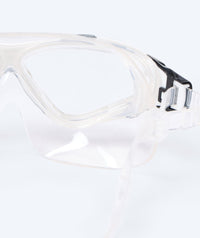 Watery swim mask for adults - Mantis - White/grey