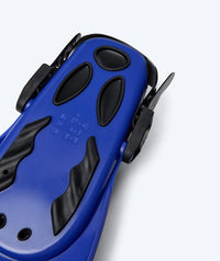 Watery diving fins for adults - Masika - Blue