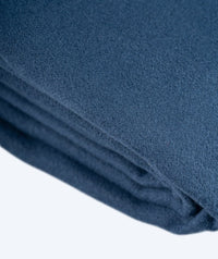 Watery bathing poncho for junior - Microfiber - Dark blue