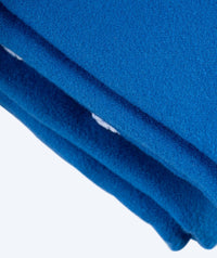 Watery bathing poncho for junior - Microfiber - Royal Blue