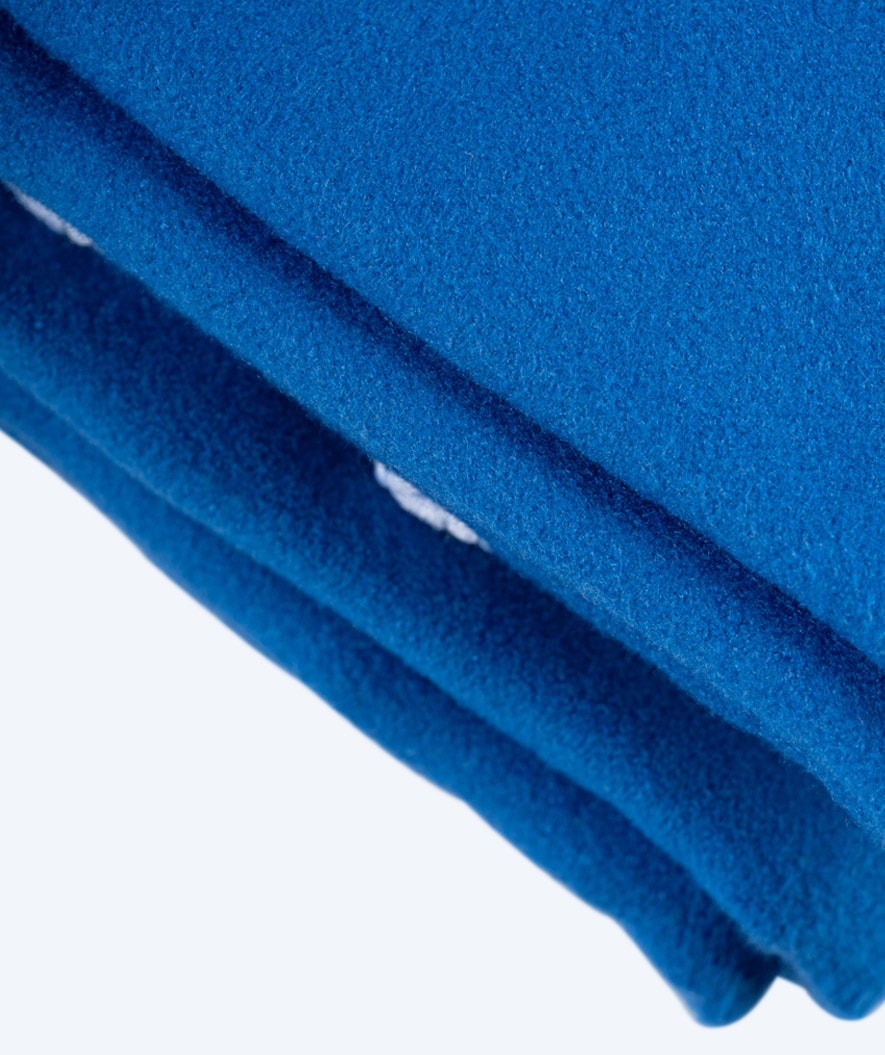 Watery bathing poncho for junior - Microfiber - Royal Blue
