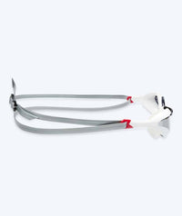 Watery Elite swim goggles - Murphy Mirror - White/silver