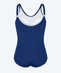 Watery padded swimsuit for women - Mystique Stripes - Pinky