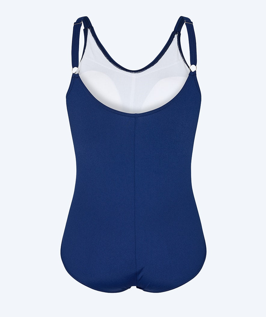 Watery padded swimsuit for women - Mystique Stripes - Pinky