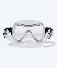 Watery diving mask for adults (from 15 years) - Nebula - Black/red