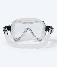 Watery diving mask for adults (from 15 years) - Nebula - Black
