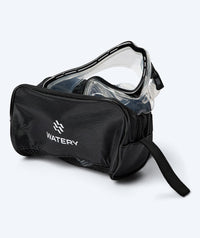 Watery diving mask for adults (from 15 years) - Nebula - Black