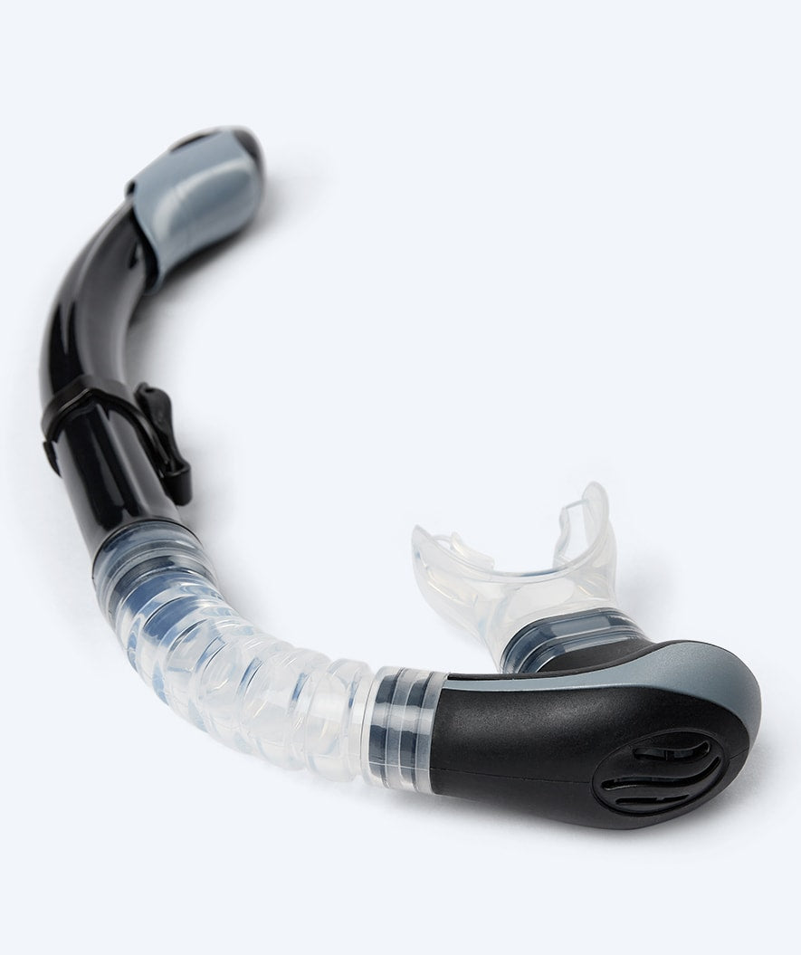 Watery snorkel for adults (from 15 years) - Nebula - Black
