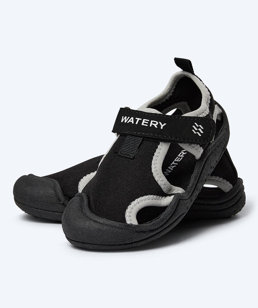 Watery swim sandals for kids - Nixie 2.0 - Black