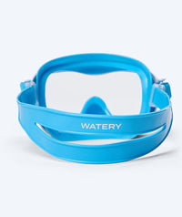 Watery diving mask for junior (8-15) - Odine - Blue/white