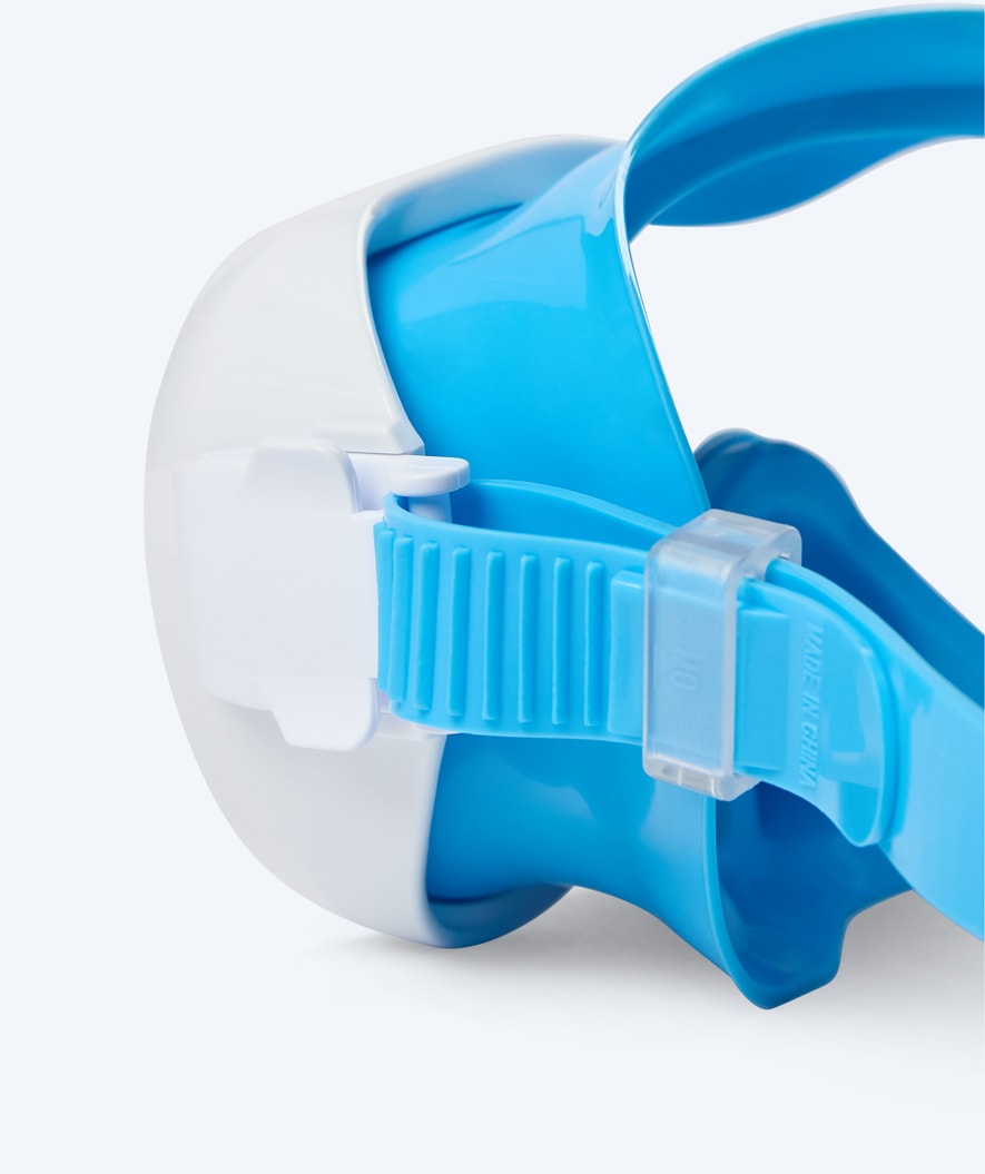 Watery diving mask for junior (8-15) - Odine - Blue/white