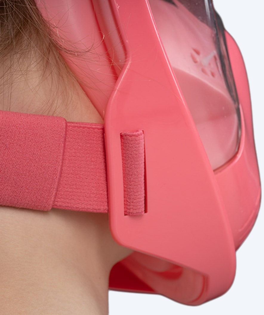 Watery full face diving mask for kids - Oxygen - Atlantic Pink