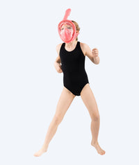 Watery full face diving mask for kids - Oxygen - Atlantic Pink