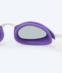 Watery Elite swim goggles - Poseidon Ultra Mirror - Purple/silver
