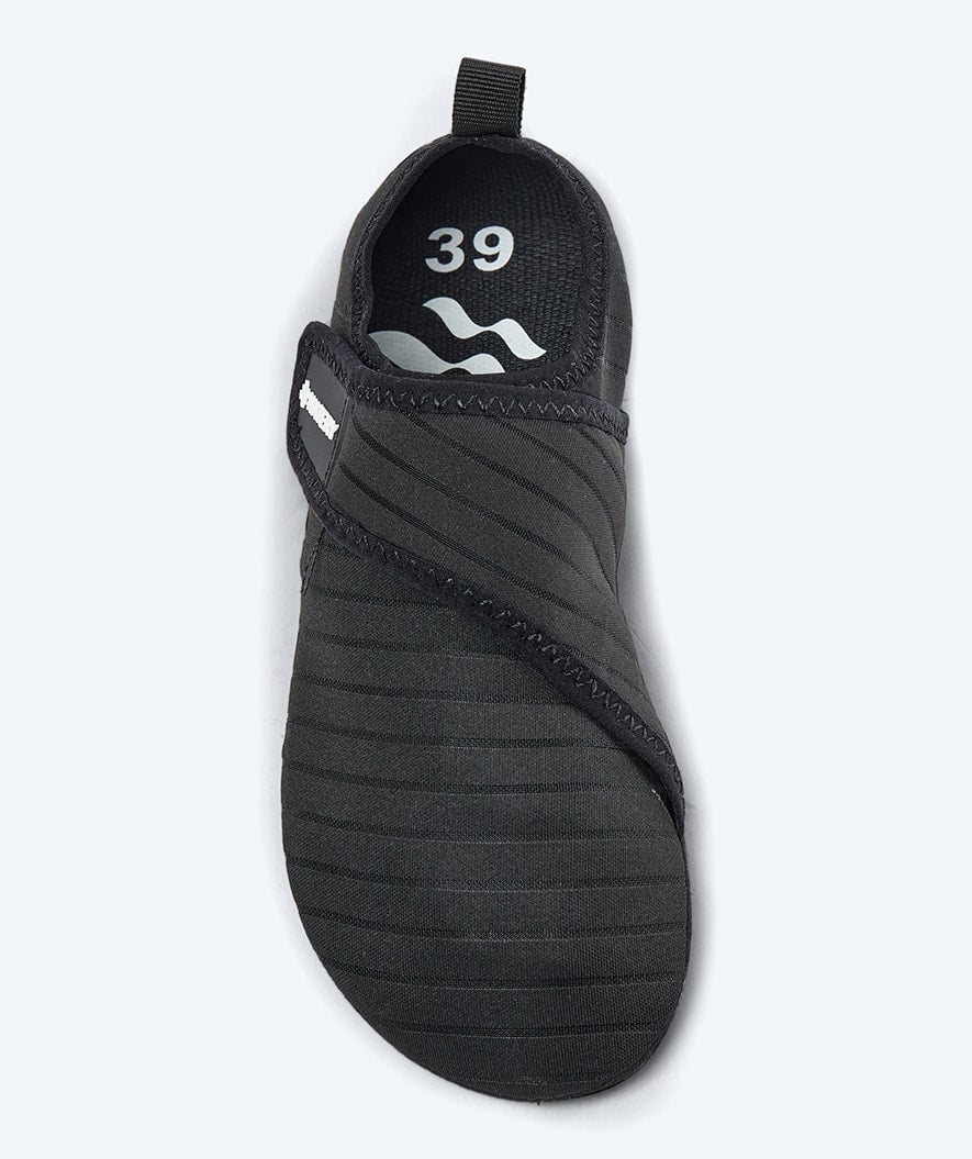 Watery neoprene swim shoes for adults - Poseidon - Black