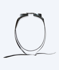 Watery swim goggles - Proflex Swedish Mirror - Black/silver