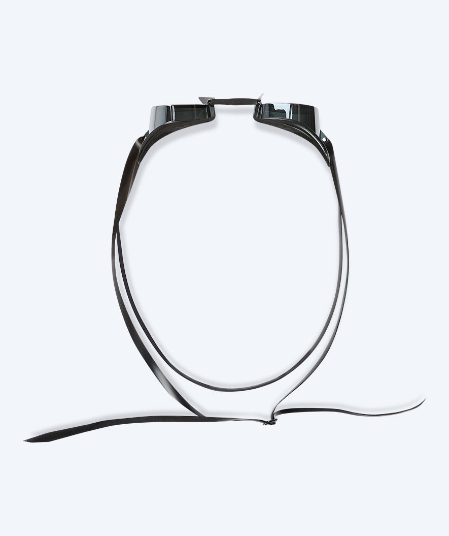 Watery swim goggles - Proflex Swedish Mirror - Black/silver