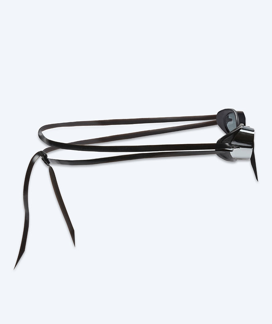 Watery swim goggles - Proflex Swedish Mirror - Black/silver