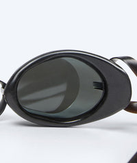 Watery swim goggles - Proflex Swedish Mirror - Black/silver