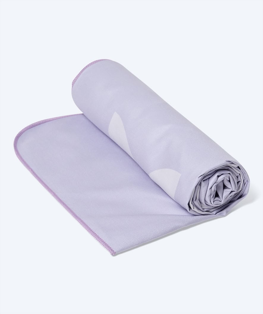 Watery microfiber towel (175 x 110 cm) - Rafferty - Dust Purple