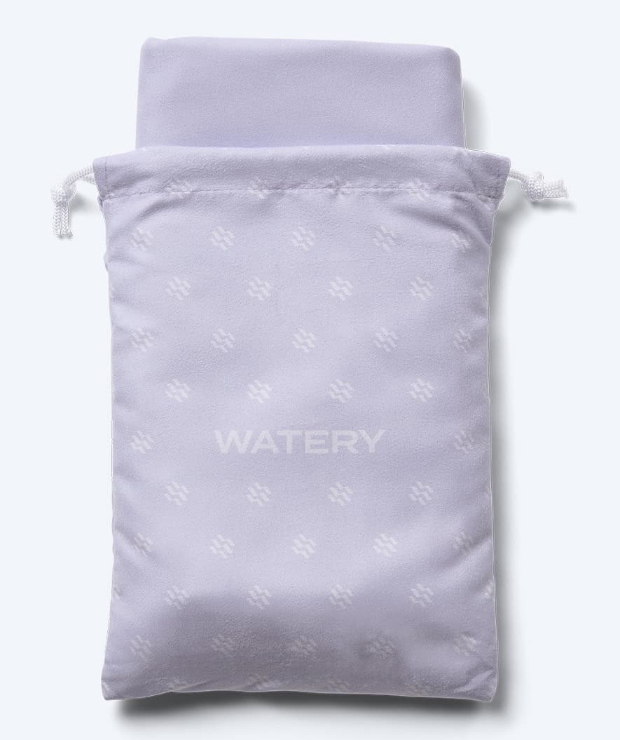 Watery microfiber towel (175 x 110 cm) - Rafferty - Dust Purple