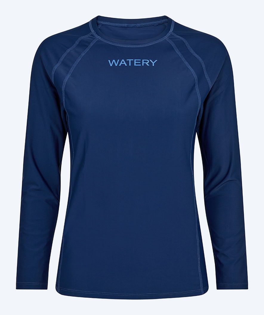 Watery UV-shirt for women - Remington Longsleeve Rashguard - Dark blue