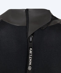 Watery wetsuit for women - Reptile Breast - Yellow