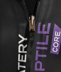 Watery wetsuit for women - Reptile Core - Black/purple