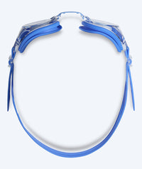 Watery farsighted prescription swim goggles for adults - (+2.0) to (+4.5) - Ridley - Blue