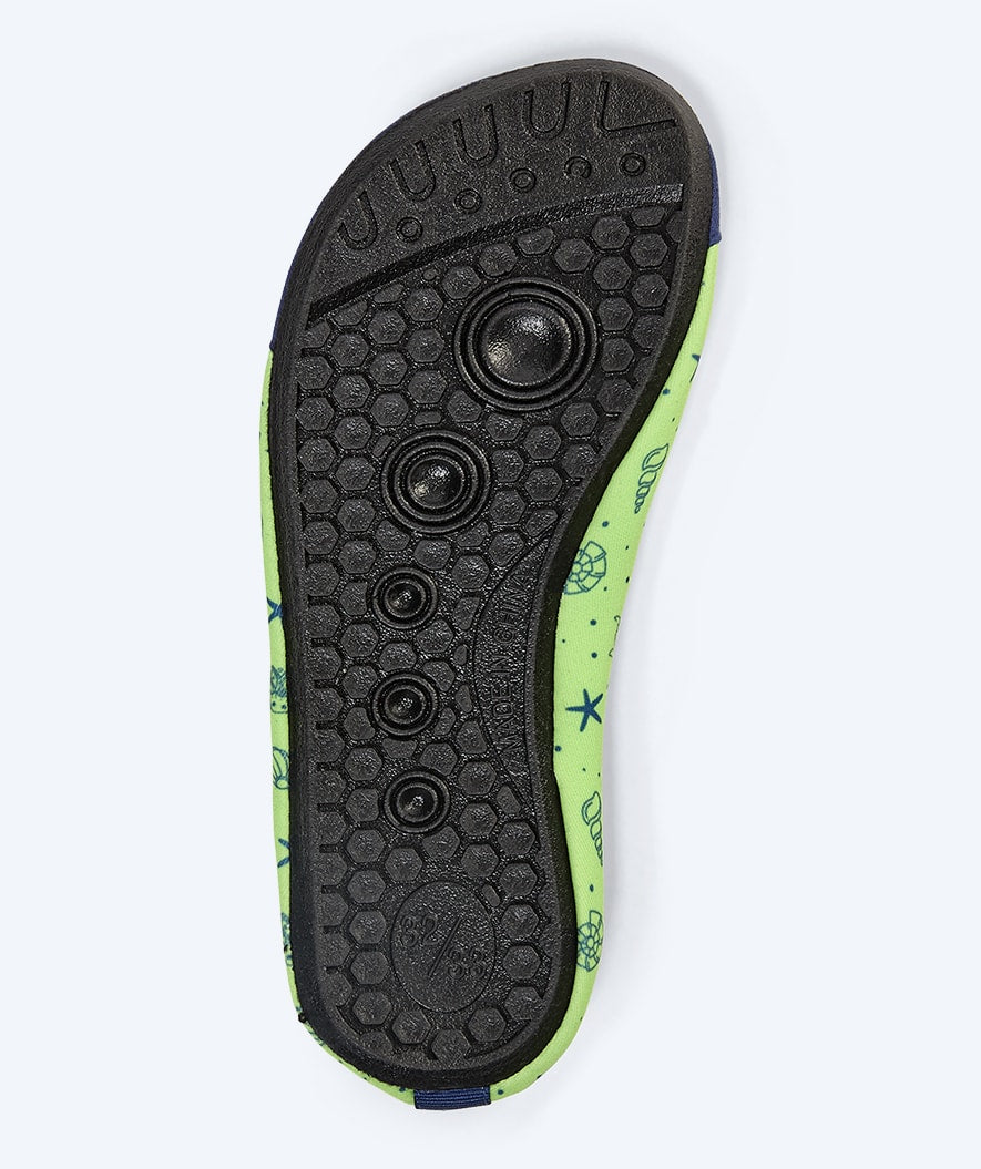 Watery swim socks for kids - Seadon - Atlantic Green