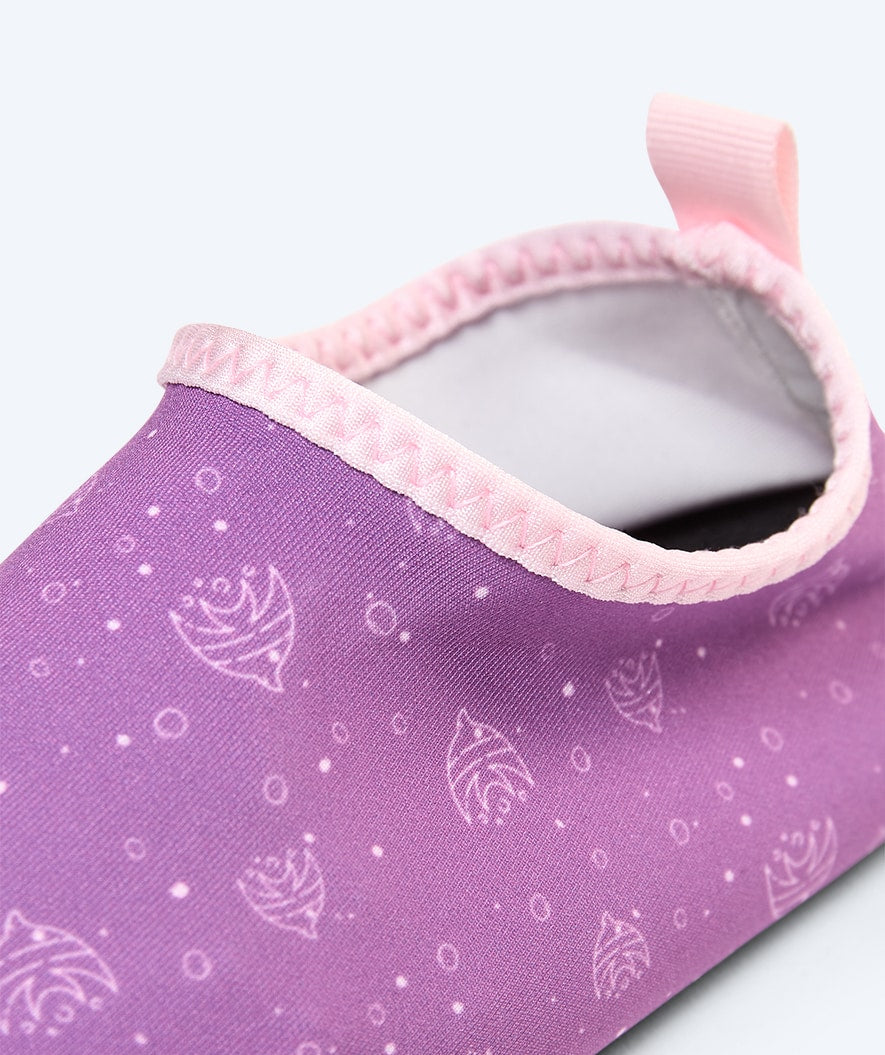 Watery swim socks for kids - Seadon - Atlantic Purple