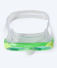 Watery diving mask for kids (4-10) - Shore - Green/blue