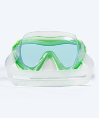 Watery diving mask for kids (4-10) - Shore - Green/blue