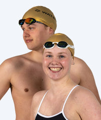 Watery swim cap (from 12 years) - Signature - Fluo Yellow