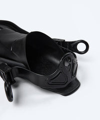 Watery diving fins for adults - Skipper - Black