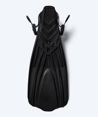 Watery diving fins for adults - Skipper - Black