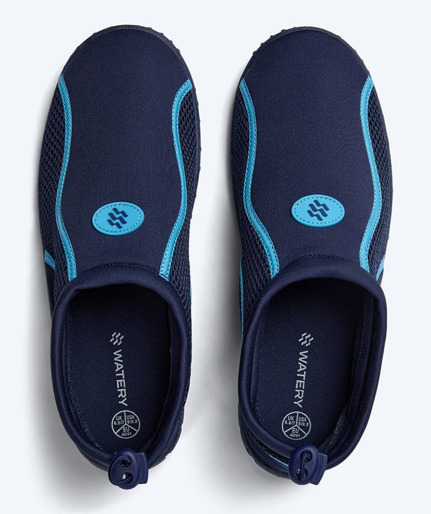Watery swim shoes for adults - Spinner - Dark blue/blue