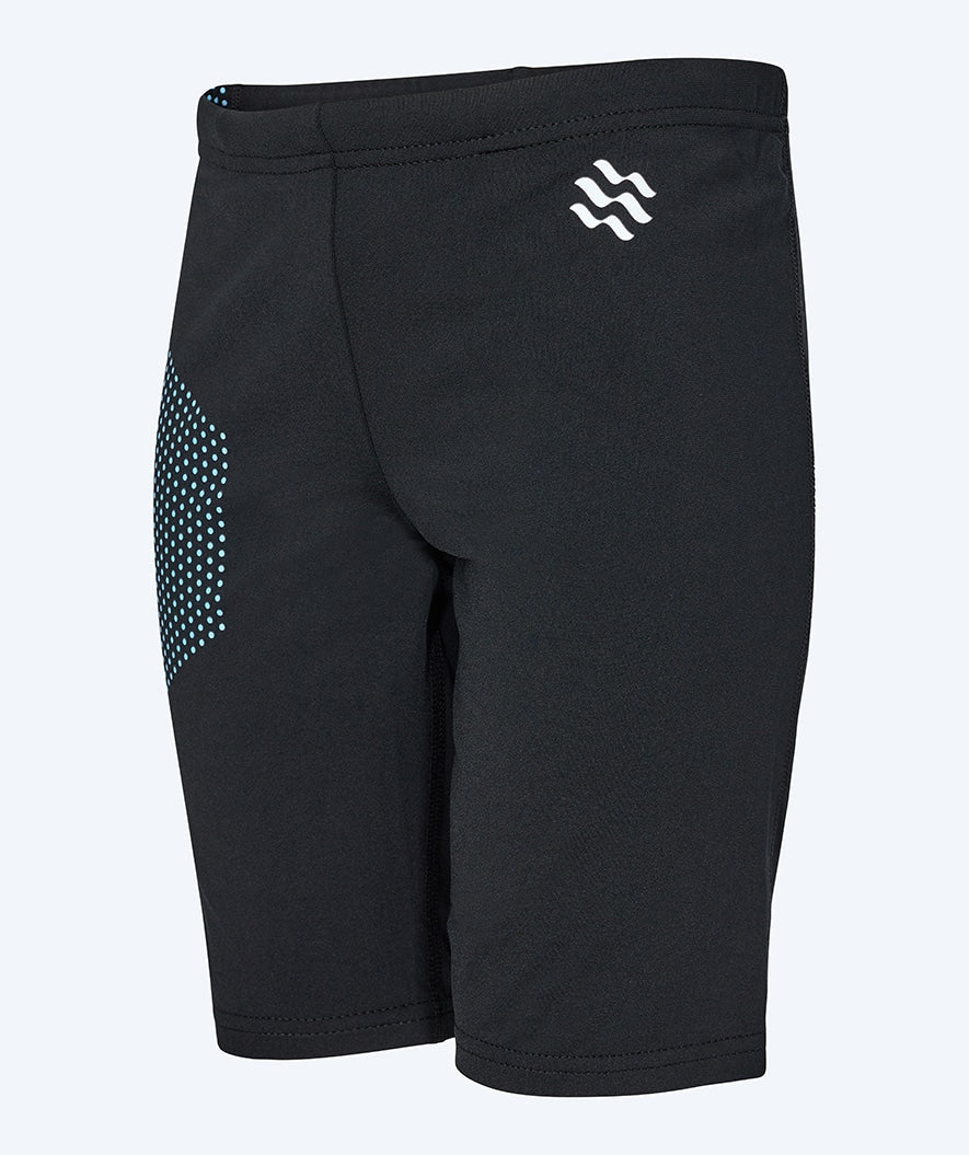 Watery long swim trunks for boys - Surfy Eco - Blue Corner