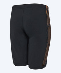 Watery long swim trunks for boys - Surfy Eco - Orange Corner