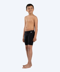 Watery long swim trunks for boys - Surfy Eco - Blue Corner