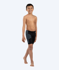 Watery long swim trunks for boys - Surfy Eco - Blue Corner