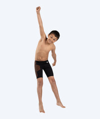 Watery long swim trunks for boys - Surfy Eco - Orange Corner