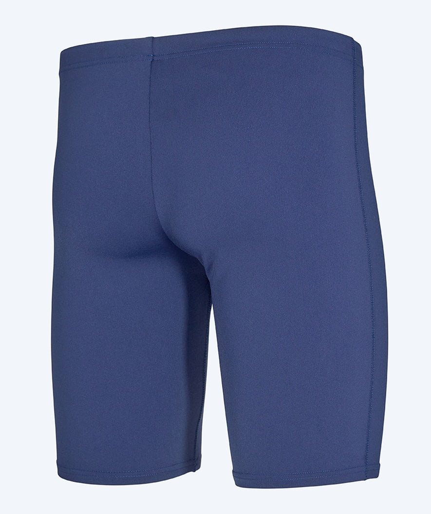 Watery long swim trunks for men - Surfy Eco - Dark blue