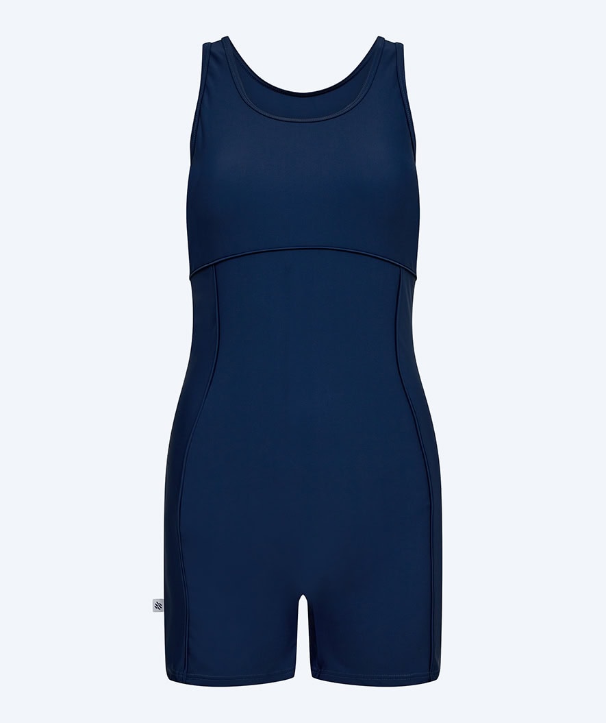 Watery swimsuit with skirt for women - Tirta - Dark blue