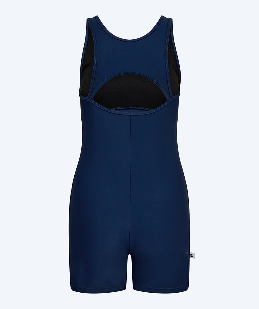 Watery swimsuit with skirt for women - Tirta - Dark blue