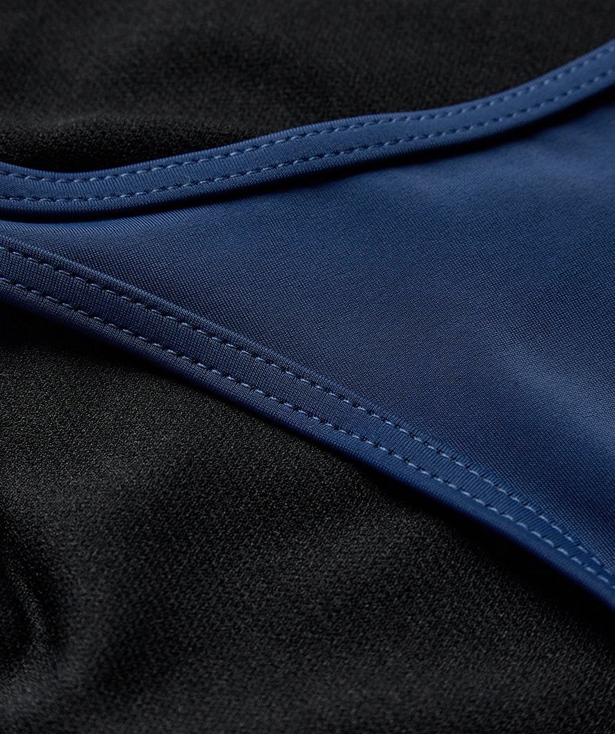 Watery swimsuit with skirt for women - Tirta - Dark blue