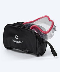 Watery diving mask for junior (8-15) - Trigger - Red/clear